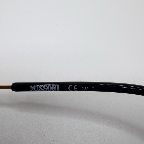 MISSONI - Rose Gold and blue frame sunglasses - NWT - 56-18-145 - giftable - Picture 10 of 12